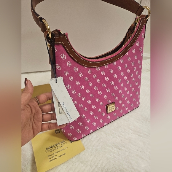 Dooney & Bourke Gretta Hobo Bag, Pink, Cute, Feminine,Flirty, Girlhoodcore, NWT - Picture 5 of 15